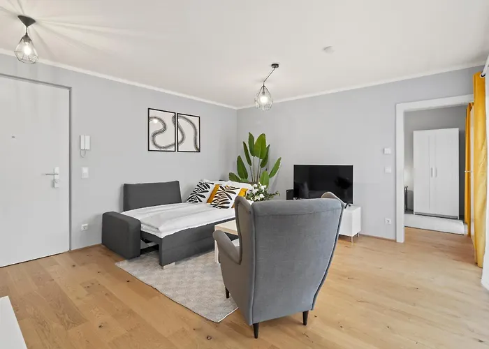 Modern 1br Near Meidling Metro - Near U6 Metro Apartamento