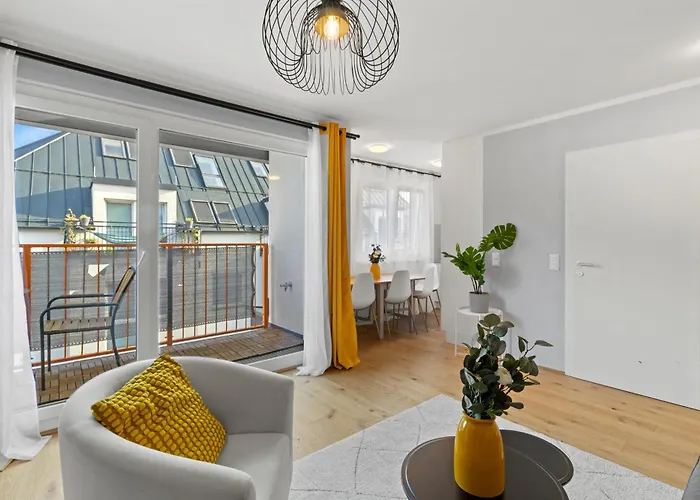 Modern 1br Near Meidling Metro - Near U6 Metro Apartamento