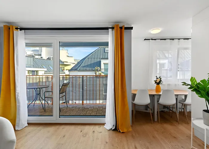 Modern 1br Near Meidling Metro - Near U6 Metro Apartamento